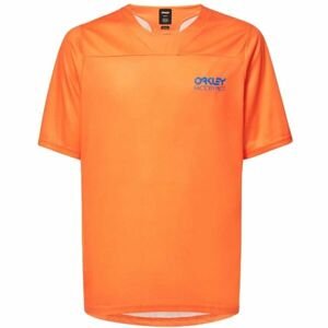 Oakley FACTORY PILOT LITE MTB Pánské triko na kolo, oranžová, velikost 2XL