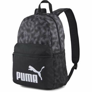 Puma PHASE AOP BACKPACK Batoh, tmavě šedá, veľkosť UNI