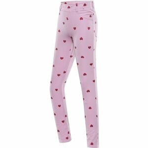 NAX LONGO Dětské bavlněné kalhoty, růžová, velikost 140-146