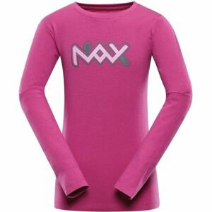 NAX PRALANO Dětské bavlněné triko, růžová, velikost 140-146