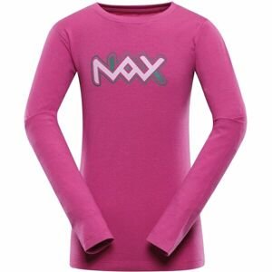NAX PRALANO Dětské bavlněné triko, růžová, velikost 152-158