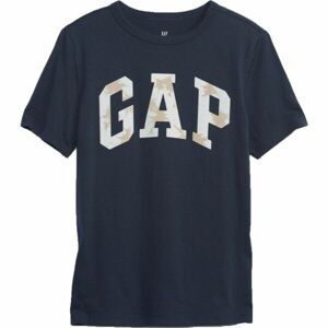 GAP V-FRC BASIC LOGO ARCH TEE Chlapecké tričko, tmavě modrá, velikost S