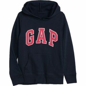 GAP LOGO HOOD Dívčí mikina, tmavě modrá, velikost L