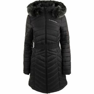 ALPINE PRO CALANA Dámský kabát, černá, velikost XL