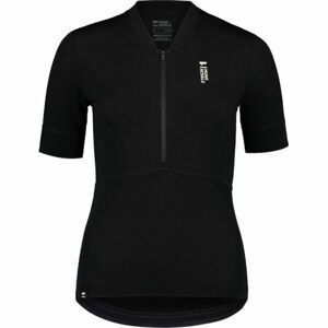 MONS ROYALE CADENCE HALF ZIP Dámský funkční bajkový dres, černá, velikost