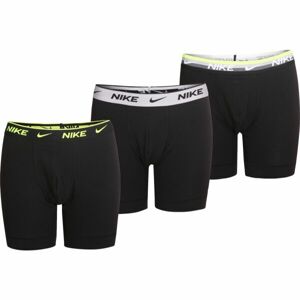 Nike EDAY COTTON STRETCH Pánské boxerky, černá, velikost L