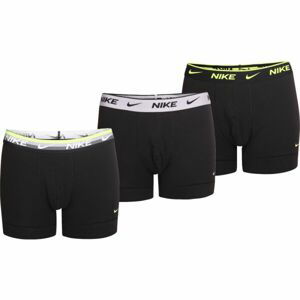 Nike EDAY COTTON STRETCH Pánské boxerky, černá, velikost S