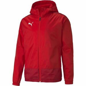 Puma TEAMGOAL 23 TRAINING RAIN JACKET Pánská sportovní bunda, červená, velikost S