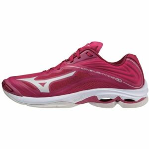 Mizuno WAVE LIGHTNING Z6 Dámská indoorová obuv, růžová, velikost 40.5