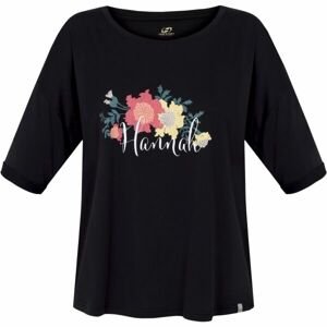 Hannah CLEA Dámské tričko, černá, velikost XL