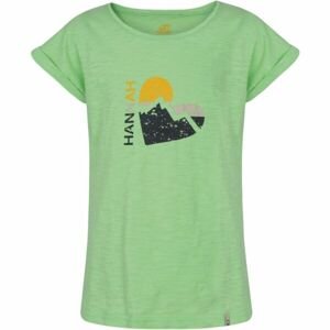 Hannah KAIA JR Dívčí tričko, zelená, velikost