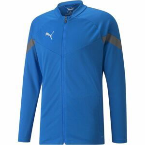 Puma TEAMFINAL TRAINING JACKET LU Fotbalová tepláková bunda, modrá, velikost XL