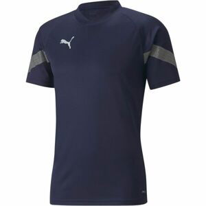 Puma teamFINAL Training Jersey Pánské sportovní triko, tmavě modrá, velikost XXL