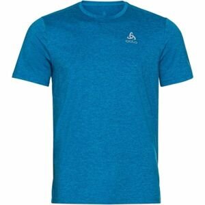 Odlo RUN EASY 365 T-SHIRT CREW NECK SS Pánské běžecké triko, Modrá,Šedá, velikost XXL