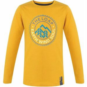 Loap BILONG Chlapecké triko, žlutá, veľkosť 146-152