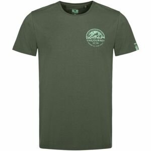 Loap ALDON Pánské triko, zelená, velikost XL