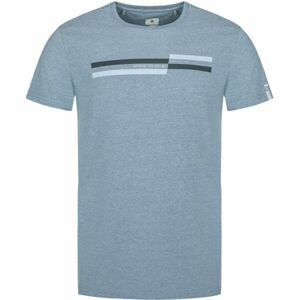 Loap BOLTAR Pánské triko, světle modrá, veľkosť XXL