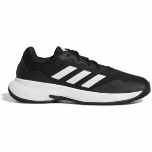 adidas GAMECOURT 2 M Pánské tenisové boty, černá, velikost 45 1/3