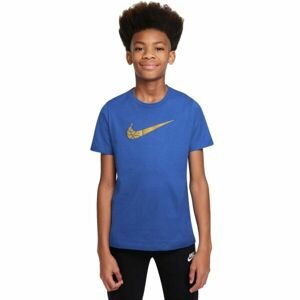 Nike NSW TEE CORE BALL HBR CNT Chlapecké tričko, modrá, velikost L