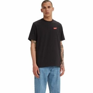 Levi's SS RELAXED FIT TEE Pánské tričko, černá, velikost XL