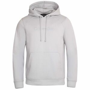 Calvin Klein PULLOVER HOODY Pánská mikina, šedá, velikost M