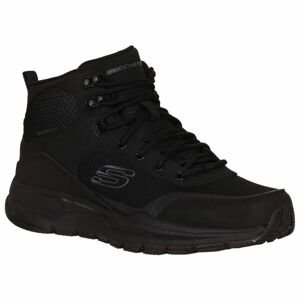 Skechers ESCAPE PLAN 2.0 Pánská kotníková obuv, černá, velikost 43