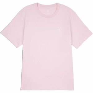 Converse CLASSIC LEFT CHEST SS TEE Pánské tričko, růžová, velikost XXL