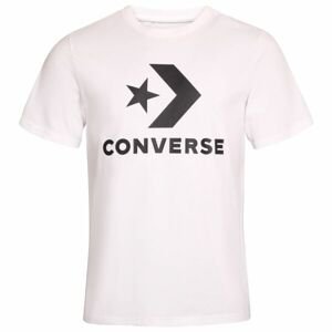 Converse STANDARD FIT CENTER FRONT LARGE LOGO STAR CHEV Pánské tričko, bílá, velikost L