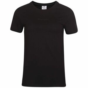 Champion CREWNECK T-SHIRT Dámské tričko, černá, velikost M