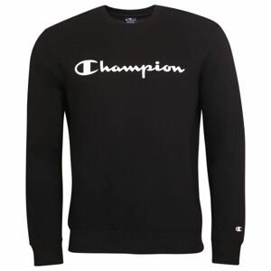 Champion CREWNECK SWEATSHIRT Pánská mikina, černá, velikost S