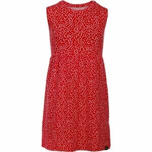 NAX VALEFO Dívčí šaty, červená, veľkosť 128-134