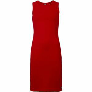 NAX BANGA Dámské šaty, červená, veľkosť XS