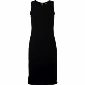 NAX BANGA Dámské šaty, černá, velikost XL