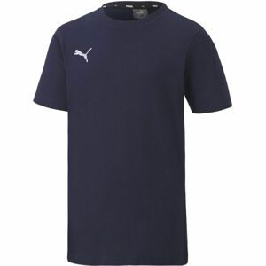 Puma TEAMGOAL 23 CASUALS TEE JR Chlapecké triko, tmavě modrá, velikost 140