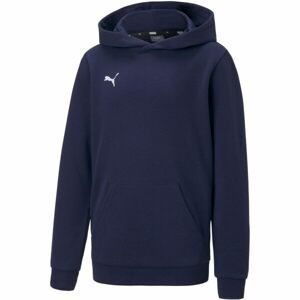 Puma TEAMGOAL 23 CASUALS HOODY JR Dětská fotbalová mikina, tmavě modrá, velikost 116