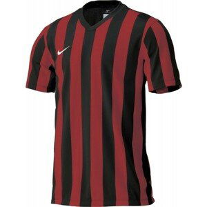 Nike STRIPED DIVISION JERSEY YOUTH tmavě šedá S - Dětský fotbalový dres