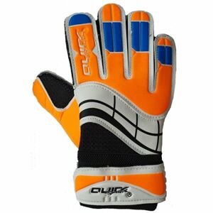 Quick SPORT JR Brankařské juniorské rukavice, oranžová, velikost 3