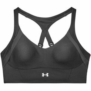 Under Armour INFINITY MID RIB BRA Dámská podprsenka, tmavě šedá, velikost M