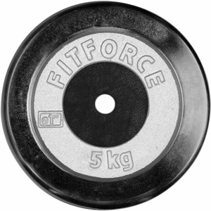 Fitforce PLC 5KG 25MM Nakládací kotouč, Stříbrná, velikost