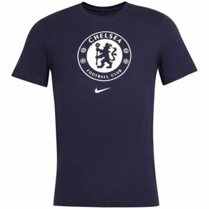Nike CFC M NK CREST TEE Pánské tričko, tmavě modrá, velikost XL