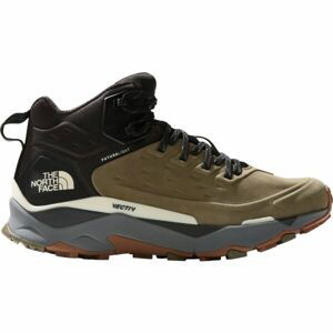 The North Face M VECTIV EXPLORIS MID FUTURELIGHT LTHR Pánské trekové boty, khaki, velikost 44.5