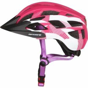 Arcore CONTRA JR Dívčí cyklistická přilba, růžová, velikost (54 - 58)