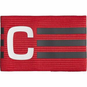 adidas CAPT ARMBAND Kapitánská páska, červená, velikost UNI