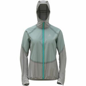 Odlo W DUAL DRYWATERPROOF INSULATED JACKET Dámská běžecká bunda, šedá, velikost XS