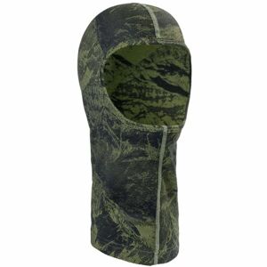 Odlo WHISTLER ECOMOUNTAIN PRINT FACEMASK Kukla, tmavě zelená, velikost S/M