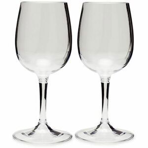 GSI NESTING WINE GLASS SET Set skládacích sklenek, transparentní, veľkosť UNI