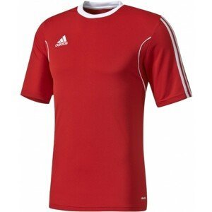adidas SQUAD 13 JERSEY SS červená L - Pánský fotbalový dres