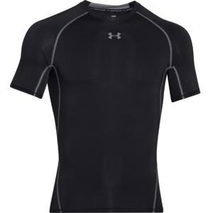 Under Armour ARMOUR HG SS T černá S - Pánské triko s krátkým rukávem