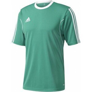 adidas SQUAD 13 JERSEY SS zelená M - Pánský fotbalový dres