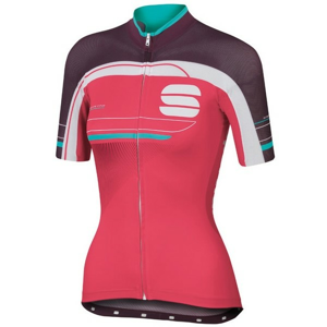 Sportful GRUPPETTO W JERSEY růžová L - Dámský cyklodres